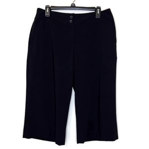 Apt 9 Maxwell women’s Stretch black capris size 12